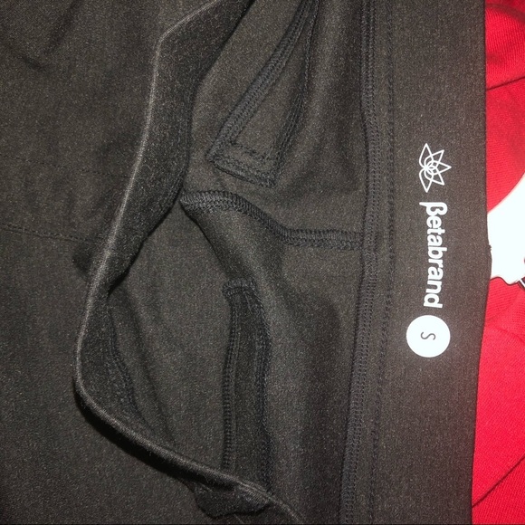 𝅺betabrand dark gray crop pants size small - Picture 3 of 4